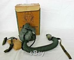 Vintage WWII US Army Air Force TYPE A-14 Oxygen Mask With Original Box