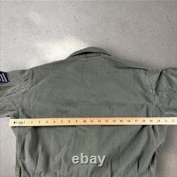 Vintage WWII US Army Air Forces HBT Flight/Mechanic Jumpsuit 38L Coveralls 32x32