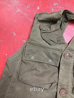 Vintage WWII US Army Air Forces TYPE C-1 Emergency Sustenance Vest with Holster