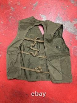 Vintage WWII US Army Air Forces TYPE C-1 Emergency Sustenance Vest with Holster