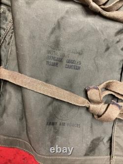 Vintage WWII US Army Air Forces TYPE C-1 Emergency Sustenance Vest with Holster