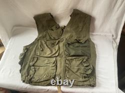 Vintage WWII US Army Air Forces Type C-1 Emergency Sustenance Vest Holster
