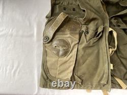 Vintage WWII US Army Air Forces Type C-1 Emergency Sustenance Vest Holster