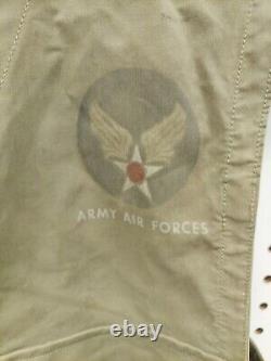 Vintage WWII US Army Air Forces Type C-1 Emergency Sustenance Vest withHolster