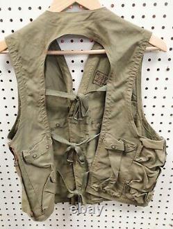 Vintage WWII US Army Air Forces Type C-1 Emergency Sustenance Vest withHolster