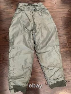 Vintage WWII US Army Air Forces Type F-1B Intermediate Flying Trousers Mens 32