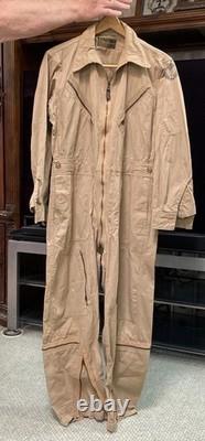 Vintage WWII US Army Corp Air Forces K-1 Flight Suit Size Med Reg 38-40