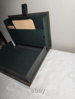 Vintage WWII U. S. Army Air Forces Duty and Assignment Cards and Filing Cabinet