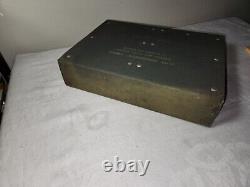 Vintage WWII U. S. Army Air Forces Duty and Assignment Cards and Filing Cabinet