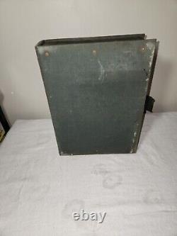 Vintage WWII U. S. Army Air Forces Duty and Assignment Cards and Filing Cabinet
