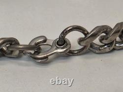 Vintage WWII U. S. Pilot Army Air Corps Air Force Silver ID Bracelet Sweetheart