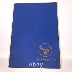 Vintage WWII air Forces Airs Sheet Music Booklet Army Air Forces Aid Society