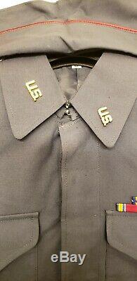 Vintage WW II Army Air Force Flight Nurse Uniform with Ribbons with Badge