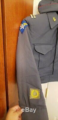 Vintage WW II Army Air Force Flight Nurse Uniform with Ribbons with Badge