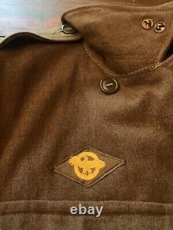 Vintage World War II Army Air Corp Decorated Wool Jacket