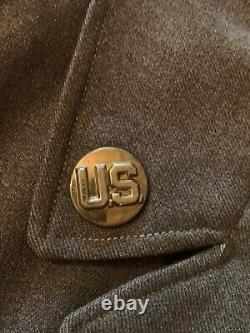 Vintage World War II Army Air Corp Decorated Wool Jacket
