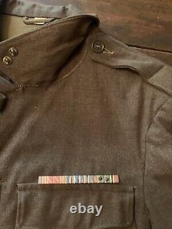 Vintage World War II Army Air Corp Decorated Wool Jacket