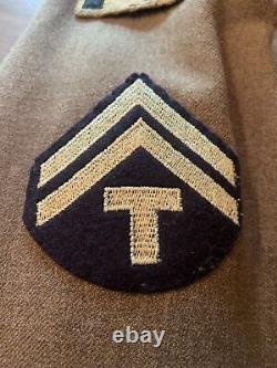 Vintage World War II Army Air Corp Decorated Wool Jacket