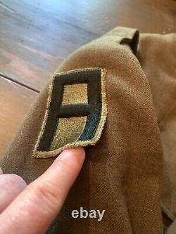 Vintage World War II Army Air Corp Decorated Wool Jacket