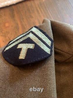 Vintage World War II Army Air Corp Decorated Wool Jacket
