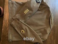 Vintage World War II Army Air Corp Decorated Wool Jacket