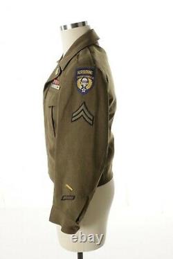 Vintage Ww2 United States Army Air Force Jacket Airbourne Troop Carrier