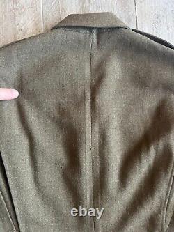 Vintage Wwii 1941 Army Dress Uniform Jacket Far East Air Force Command 38r