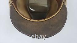 Vintage Wwii Bancroft Usaaf Us Army Air Officers Military Visor Crusher Cap Hat