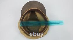 Vintage Wwii Bancroft Usaaf Us Army Air Officers Military Visor Crusher Cap Hat