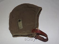 Vintage Wwii Type A-9 Air Force Us Army Size Small Flying Helmet Cap Hat