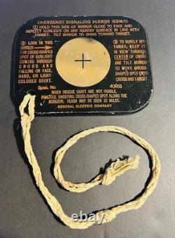 Vintage Wwii Us Army Air Force Aaf Esm/1 Emergency Signaling Mirror #40653