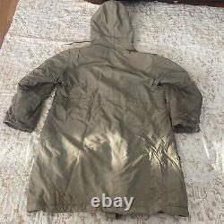 Vtg 1940's WWII USAF US Army Air Forces Type B-9 Winter Parka Bomber Mens L