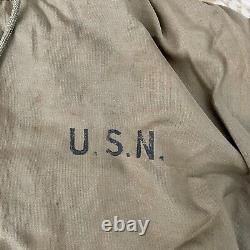 Vtg 1940's WWII USAF US Army Air Forces Type B-9 Winter Parka Bomber Mens L