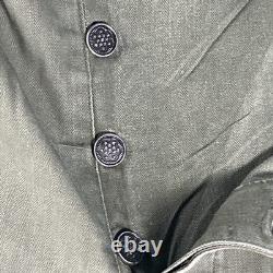 Vtg 1940s WWII US Army Air Force M43 HBT Cargo Pants W38 L32 13 Star Button RARE