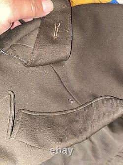 Vtg 1945 Army Air Corps Hamilton Uniform Jacket WWII patch Cincinnati USA Small