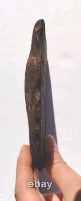 Vtg 40s WWII Folk Art Carved Rock Stone US Army Air Corps Military Primitive MA