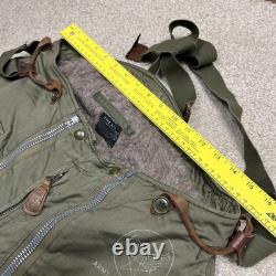 Vtg ARMY AIR FORCES WWII Type A-11 Flight Pants Mens 32 Green Bomber Shearling