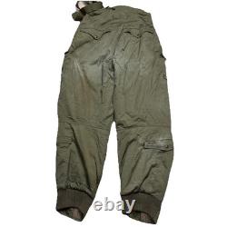 Vtg ARMY AIR FORCES WWII Type A-11 Flight Pants Mens 32 Green Bomber Shearling