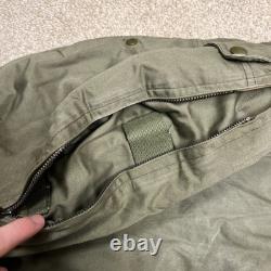 Vtg ARMY AIR FORCES WWII Type A-11 Flight Pants Mens 32 Green Bomber Shearling