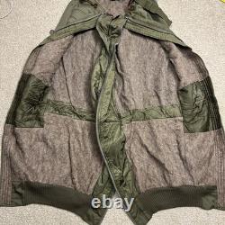 Vtg ARMY AIR FORCES WWII Type A-11 Flight Pants Mens 32 Green Bomber Shearling