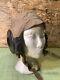 Vtg WWII Army Air Force Pilot Cap AN-H15 Bates Shoe Co INV-HC154