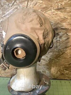 Vtg WWII Army Air Force Pilot Cap AN-H15 Bates Shoe Co INV-HC154