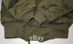 Vtg WWII B-15 Flight Jacket 38 US Army Air Force Authentic Excellent Condition