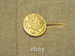 Vtg Wwii U. S. Army Wool Dress Jacket! Army Air Force & Communications Patches Xs