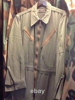 WOOL WWII L-1 Flight Suit Army Air Corps U. S. Aaf nice blue bell workwear