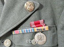 WW11 14TH ARMY AIR CORP FLYING TIGER M-9244 JACKET With MEDALS & RIBBONS