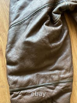 WW11 1940's US Army Air Force Shearling Flight Pants Trouser Size 38 R