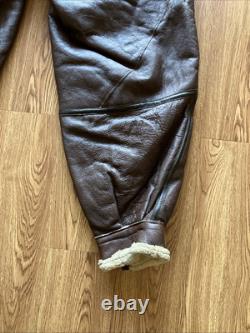 WW11 1940's US Army Air Force Shearling Flight Pants Trouser Size 38 R