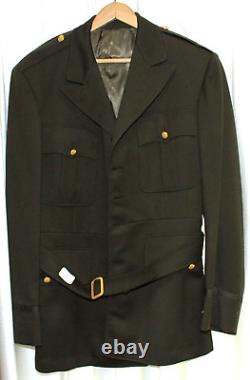 WW11 2 Army Air Corp OFFICER's Brown Jacket Size 39 Reg