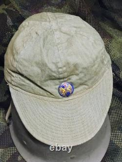 WW2 10th Army Air Corps Pilot Crew Mechanics Cap Hat Enamel Pin USAAF Air Force